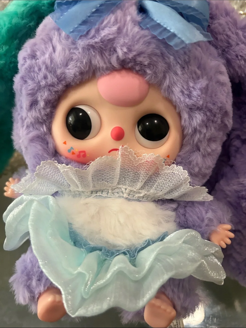 Baby Three Flower Fairy Plush Pendant